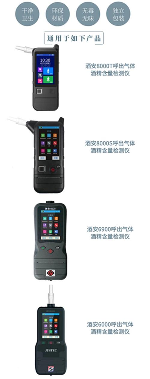 酒安6000S酒精检测仪专用一次性吹管吹嘴 安全、卫生与精准的保障
